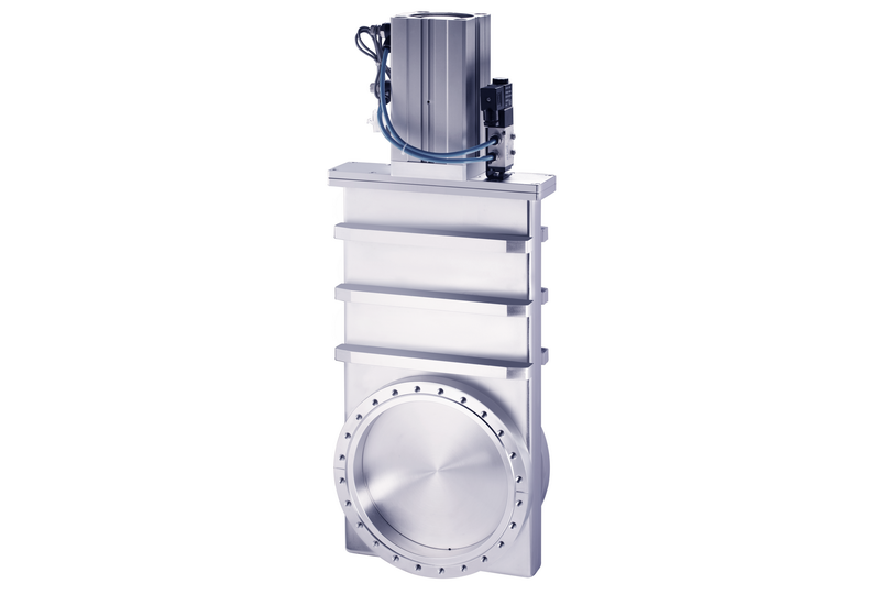 Updated  ultrahigh vacuum gate valve series are ultra-thin type gate valves developed based on original old-type gate valves, which are applicable for ultrahigh vacuum. External surface of valve adopts silver gray matte finishing.