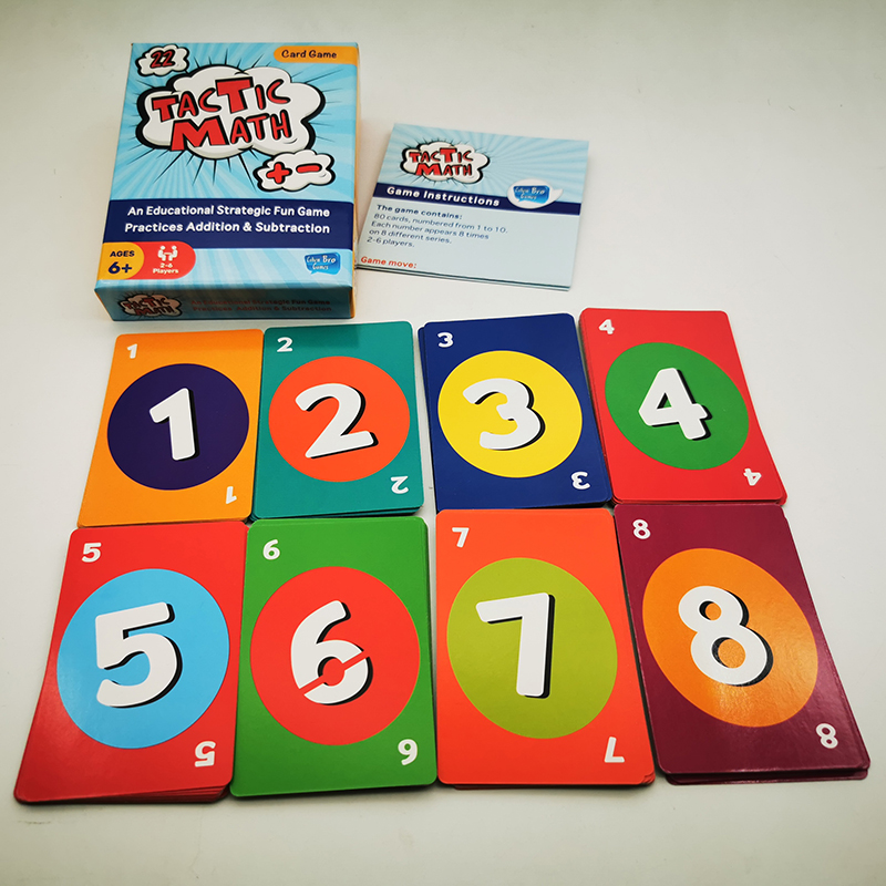 cards game-Tactic math card game- the first picture