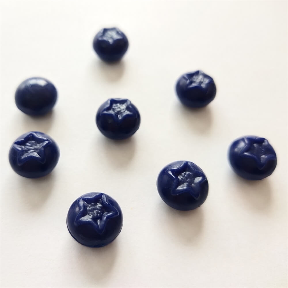 wholesale custom board game accessories plastic miniatures PVC Blueberries