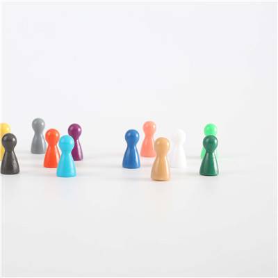 Custom plastic game pawns board game pieces wholesale game pawn