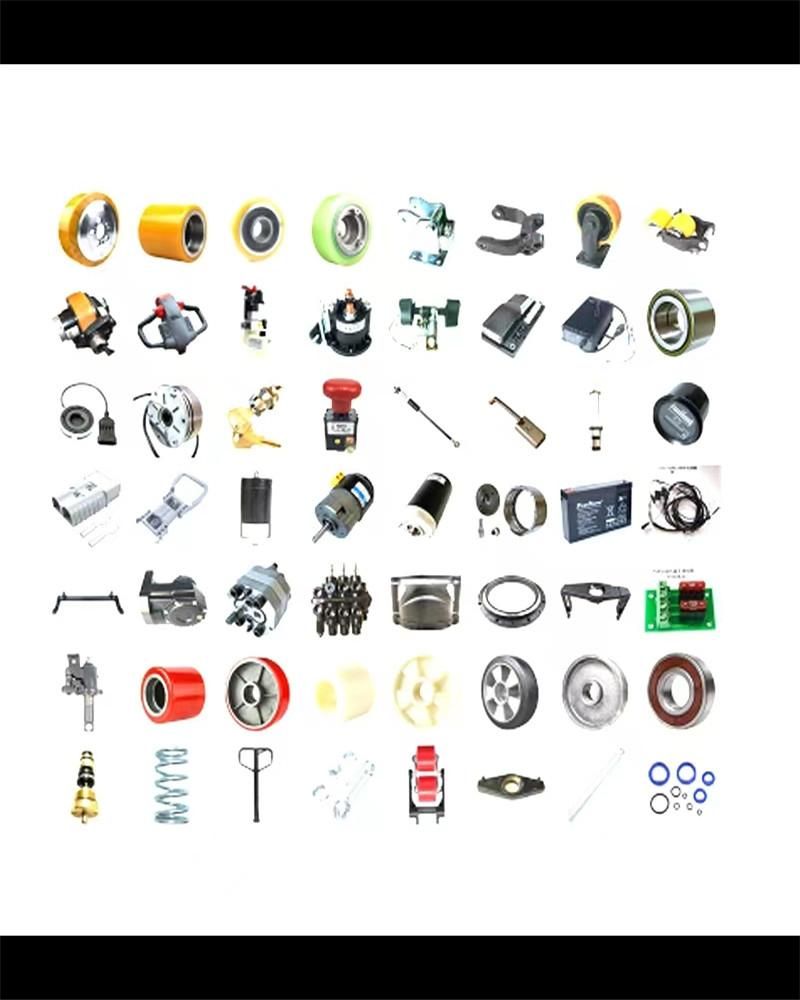 What are the stacker accessories ?Include specifically semi-electric ,fully and manual stacker spare parts.
