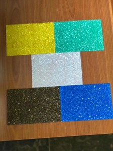 Diamond Polycarbonate Embossed Solid Sheet 1220mm*2440mm 2050mm*3050mm