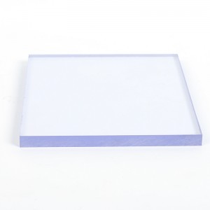 China manufacturer polycarbonate solid roofing sheet flat sheet