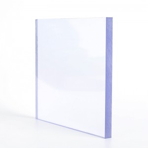 Two Sides UV Coated Transparent 1.2-20mm Thickness Polycarbonate Solid Sheet Roofing Sunlight Sheet