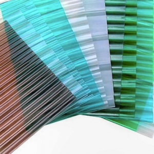 China Factory Transparent Panels 0.8-30mm Polycarbonate Corrugated Wave Sheet