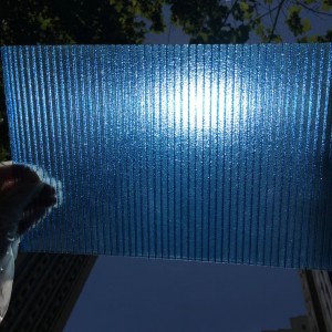 4mm-12mm Double Wall Frosted Polycarbonate Sheet Crystal Polycarbonate Panel for Bathroom Decoration