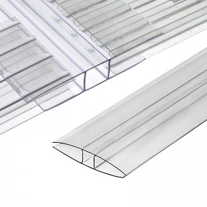 China Factory Directly Polycarbonate Sheet Connector H and U Profile