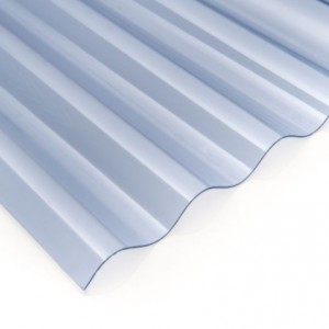 China Factory Transparent Panels 0.8-30mm Polycarbonate Corrugated Wave Sheet