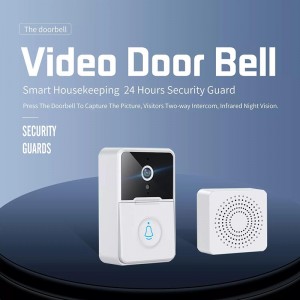 Hot Selling Video Doorbell WIFI Smart Camera Two Way Audio Door Bell Wireless IP Camera For Apartments Home Security