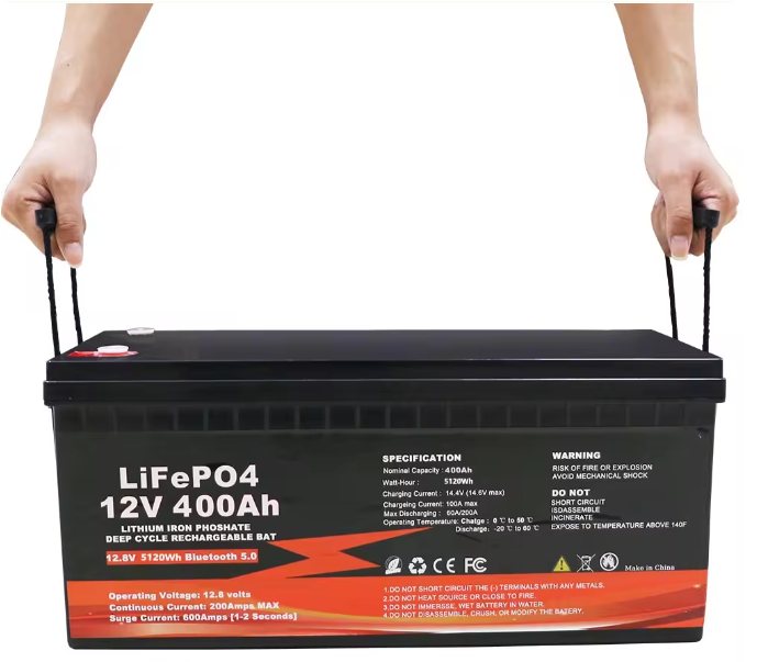 Energy storage battery Lithium Battery 12V Solar Energy 200Ah 300ah 400ah Lifepo4 Pack for home solar panel