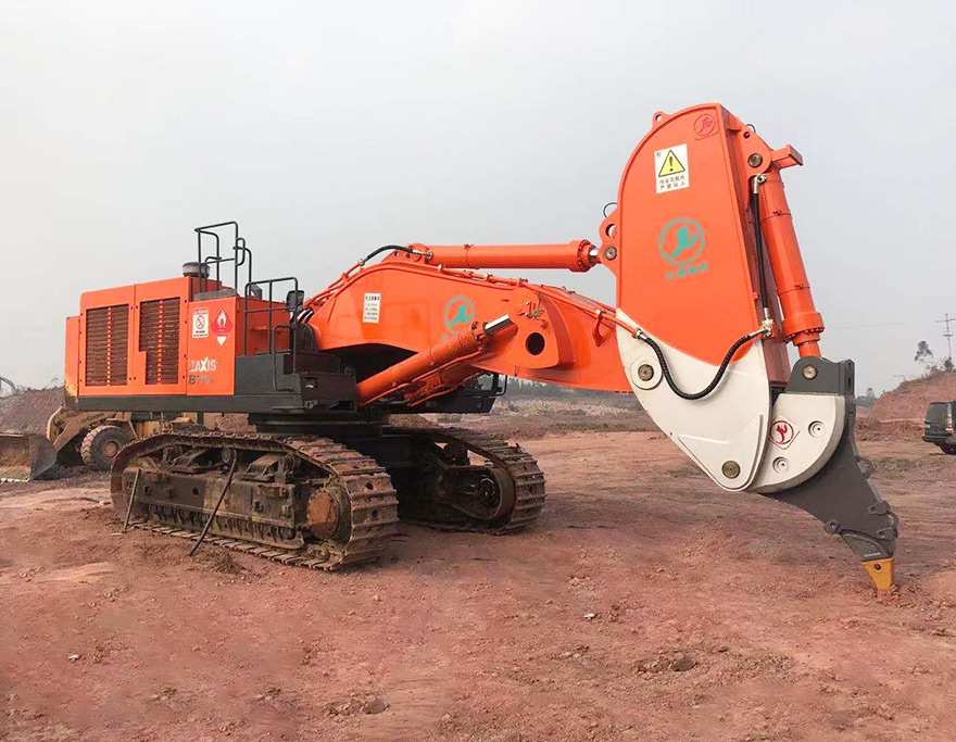Hitachi 870 excavator equipped kaiyuanzhichuang diamond Arm