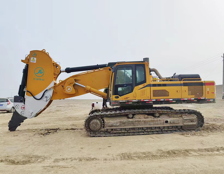 Lingong 650  excavator equipped kaiyuanzhichuang diamond Arm