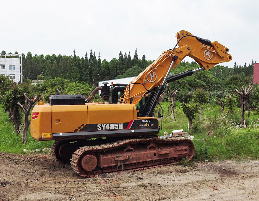 Sany 485 excavator  equipped kaiyuanzhichuang tunnel Arm Featured Image