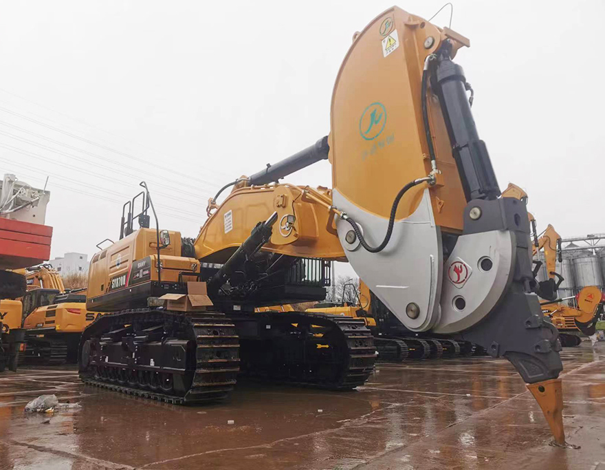 Sany 870 excavator equipped kaiyuanzhichuang diamond Arm