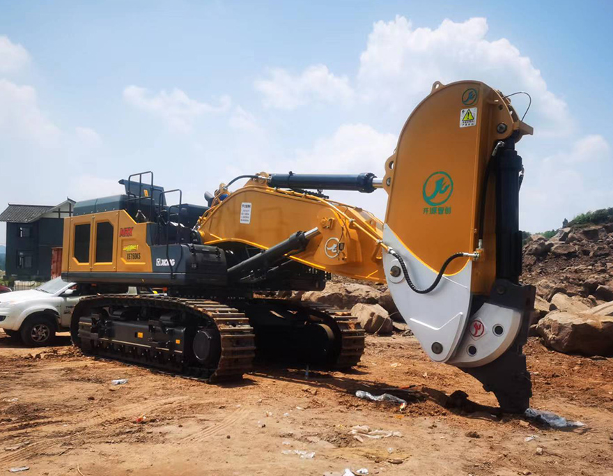 XCMG 750 excavator equipped kaiyuanzhichuang diamond Arm