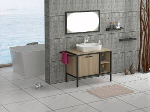 Free standing  design  stainless construction melamine  bathroom vanity-1829102