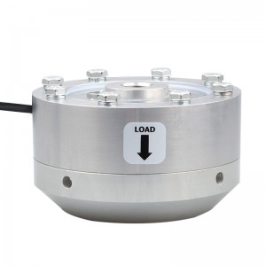 LCF500 plakana gredzena vērpes spieķa tipa kompresijas spēka sensors