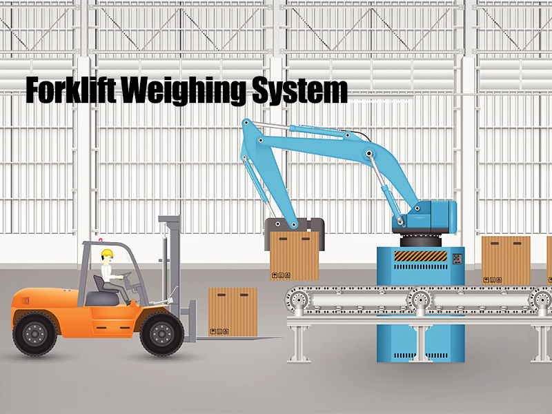 Add a forklift weighing system to your forklifts