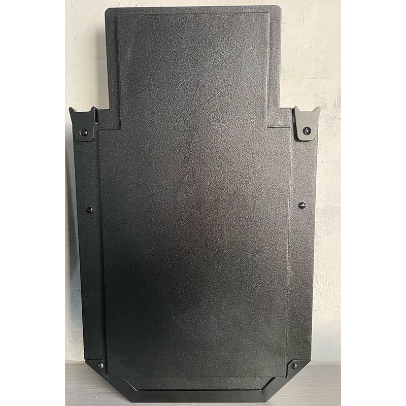 China NIJ IV PE and SiC Ceramic Composite Heavy Bulletproof Shield with  Observation Window and Handles Manufacturer and Supplier