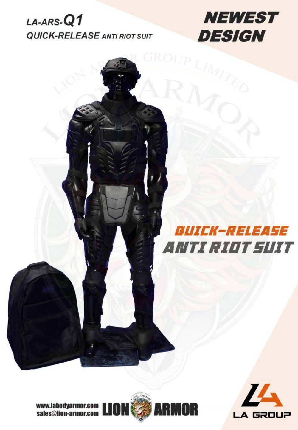 Newest Products Quick Release Anti Riot Suit