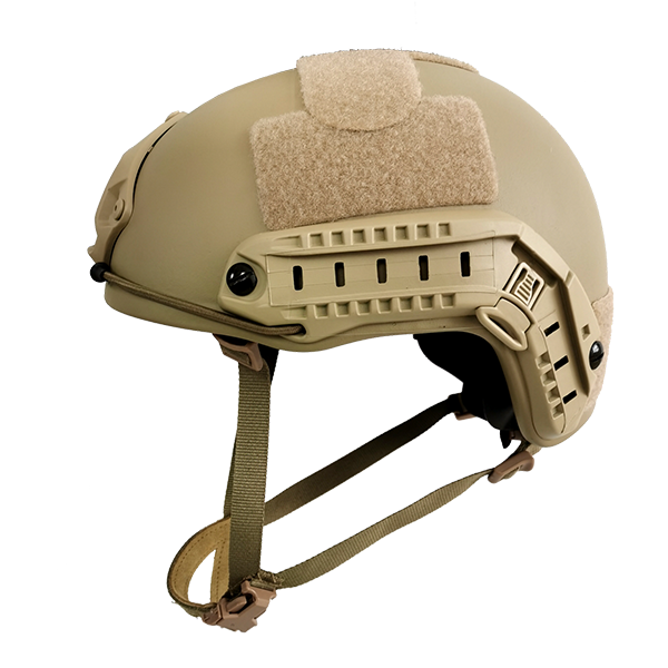 FAST Type Tactical Anti Bullet Helmet PE /Aramid Material -NIJ IIIA Can Against .44/9mm Bullet
