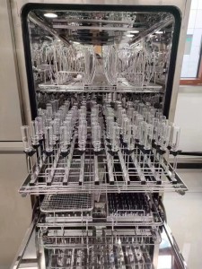 CE Certified Stainless Steel Laboratory Glassware Washer with Dry-in-Place
