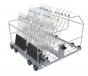 Full-Frame Syringe Modular Basket Can Hold 38 Pipettes in Three Layers