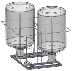 Laboratory glassware washer Injection module FA-L04