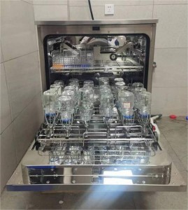 Undercounter 170L Fully Automatic Laboratory Glassware Cleaner with Hot Air Drying CE Certification