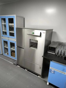 Large 3-4Layers Through-Wall Fully Automatic Laboratory Glassware Washing Machine With Drying Machine