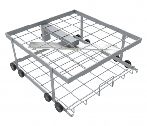 The Lower Module Basket with Built-in Spray Swivel Arm Can Be Loaded in Two Layers. Various Brackets Can Be Loaded