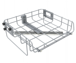 The Upper and Middle Module Baskets with Built-in Spray Swivel Arm  used in lab glassware washer