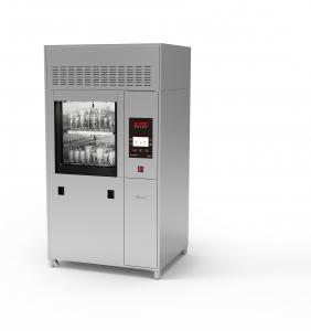 Popular Design for Laboratory Glassware Washer Standalone 408L Double Door Double Control System with Basket Recognition and in-Situ Drying Function