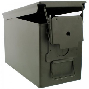 Professional custom powder coating large storage metal box