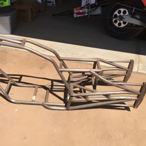 OEM custom na malaking motorbike metal carbon steel frame
