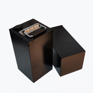 Caja de batería de metal de acero con caja de recubrimiento en polvo hecha a medida