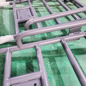 Přední výrobce přizpůsobeného ocelového nákladního čtyřkolového vozíku pro stojan na izolované sklo
