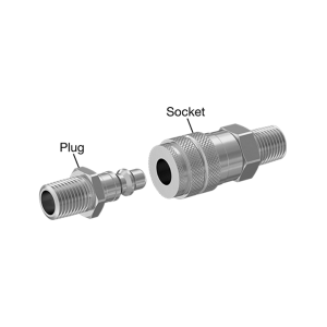 Industrial Quick-Disconnect Hose Couplings for Air
