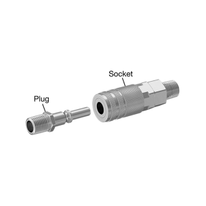 Lincoln Quick-Disconnect Hose Couplings for Air