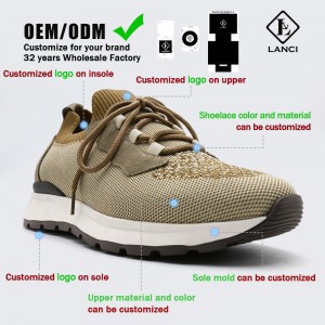 sneaker supplier costumize weaving sneaker