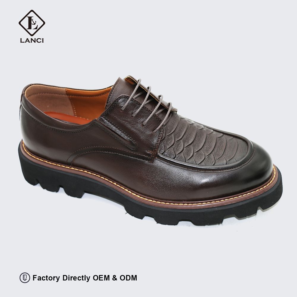 Men's Luxury Chunky Loafers Leather Shoes Manufacturer