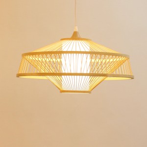 CL85 Woven Bamboo Ceiling Light Shade
