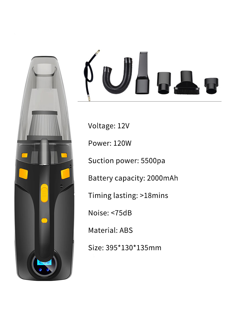 VVC01  Portable Car Vacuum Cleaner