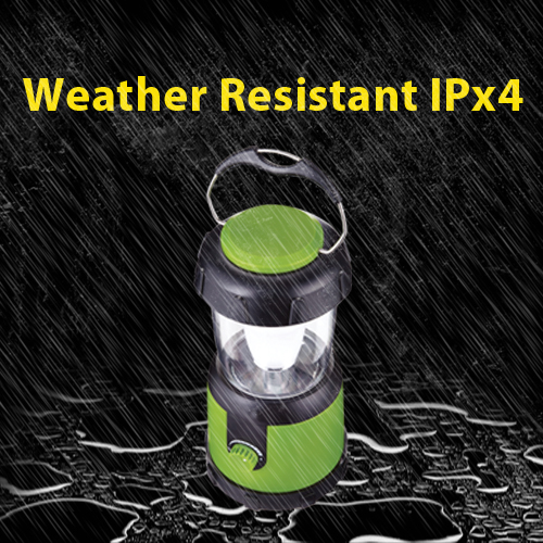 LED camping lantern CAMP-4D, dimmer, waterproof IPx4