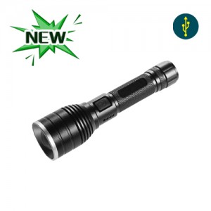 ODM Flashlight Underwater Supplier –  1000lumens rechargeable aluminum high power LED flashlight TIG-4R, beam focus adjustable – Ningbo Lander