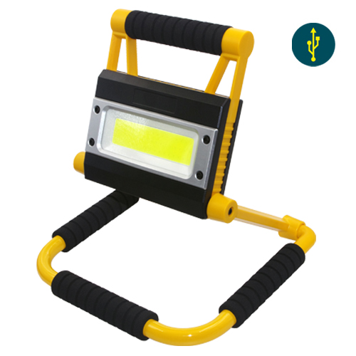1500lumens rechargeable portable work light LW139R with 360 degree flexible stand