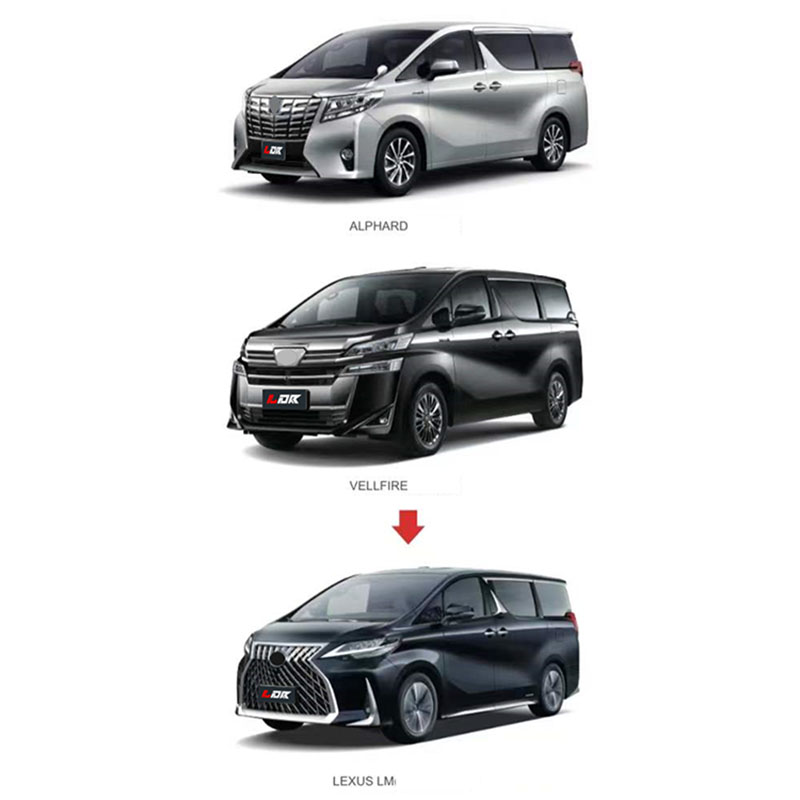 For Alphard 2015-2021 Change To Lexus LM350