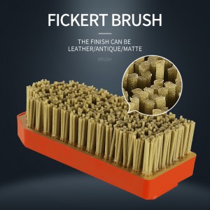 170mm Fickert diamond wires abrasive brushes with sharp and strongest property for grinding artificial cement quartz