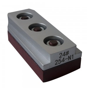 T1 L140mm Metal bond diamond fickert abrasive brick for polishing granite stones