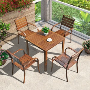 outdoor dinner tables and chairs garden leisure outdoor furniture patio